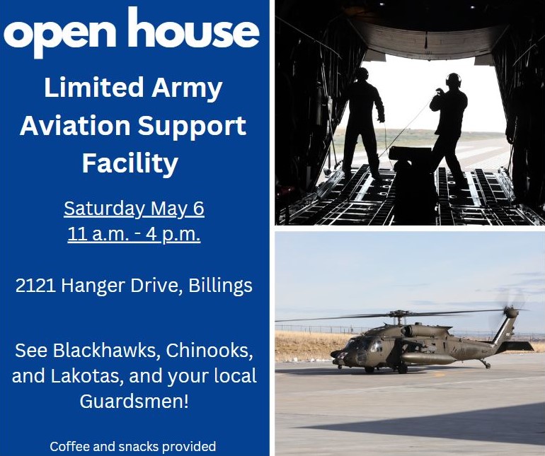 Join us for our open house in Billings this Saturday!