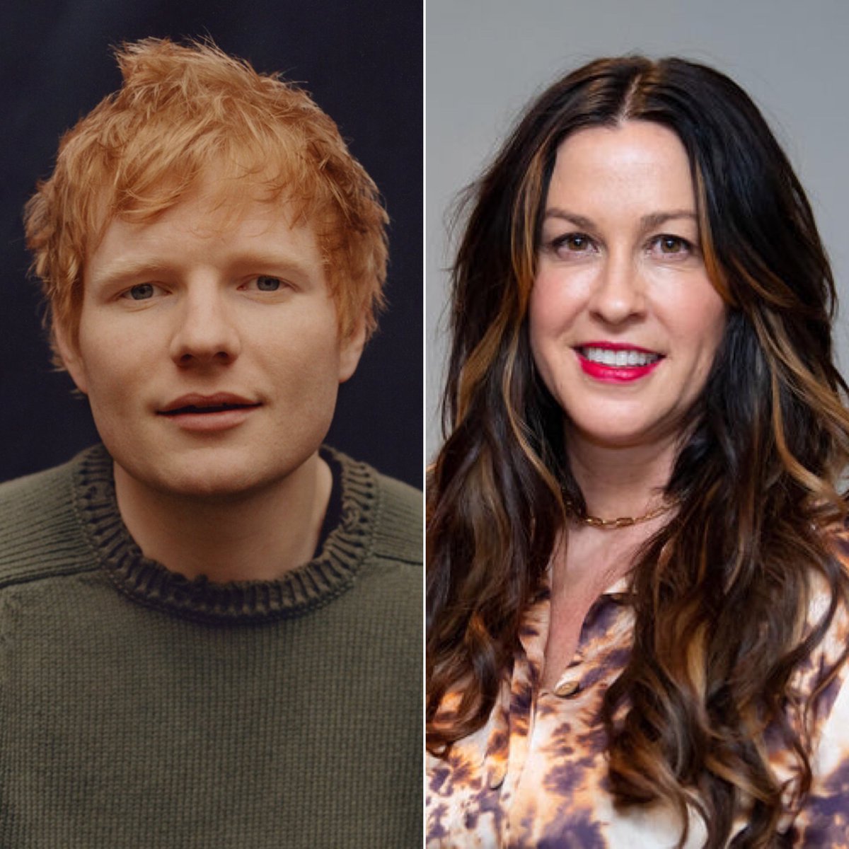 Pop Crave on Twitter "Ed Sheeran and Alanis Morissette will be