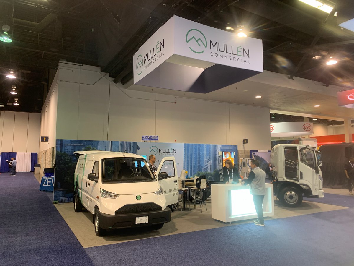 dez_edmundson's tweet photo. @chacha72kobe4er @FinJourney @hardge_law87778 @Mullen_USA @bollingermotors Photos from my team at the ACT Expo in Anaheim. Is that a loop charger I see! #MulnArmy4Life #MULNARMY https://t.co/xRbpPkdgRU