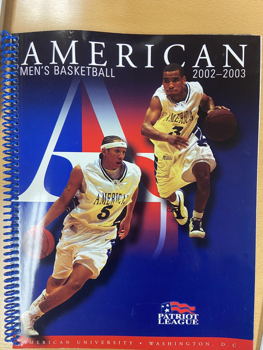 That was a tough backcourt!!!  20 years ago wow time flys!!  Our class established something for @AUeagles basketball.