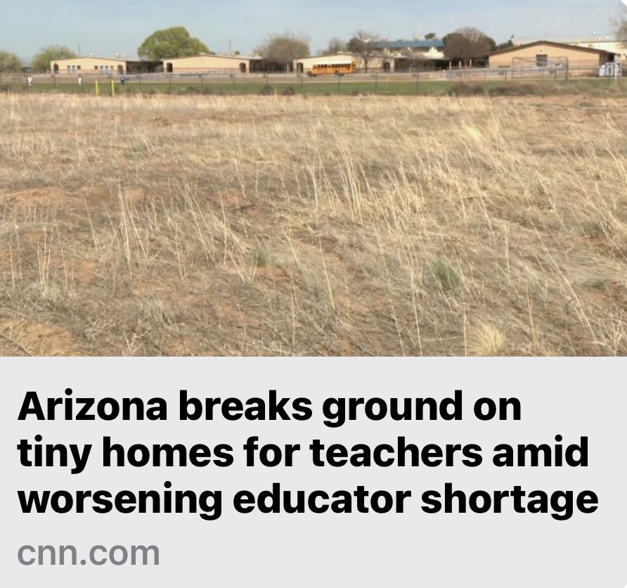 Come to AZ as a teacher. Live in a rental shack behind the school because you won’t earn enough to own your own home. That’ll win ‘em over.