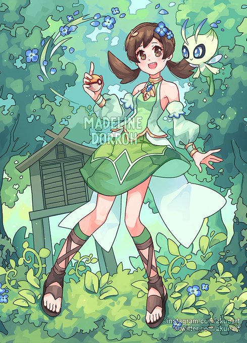 「bangs green dress」 illustration images(Latest)｜21pages