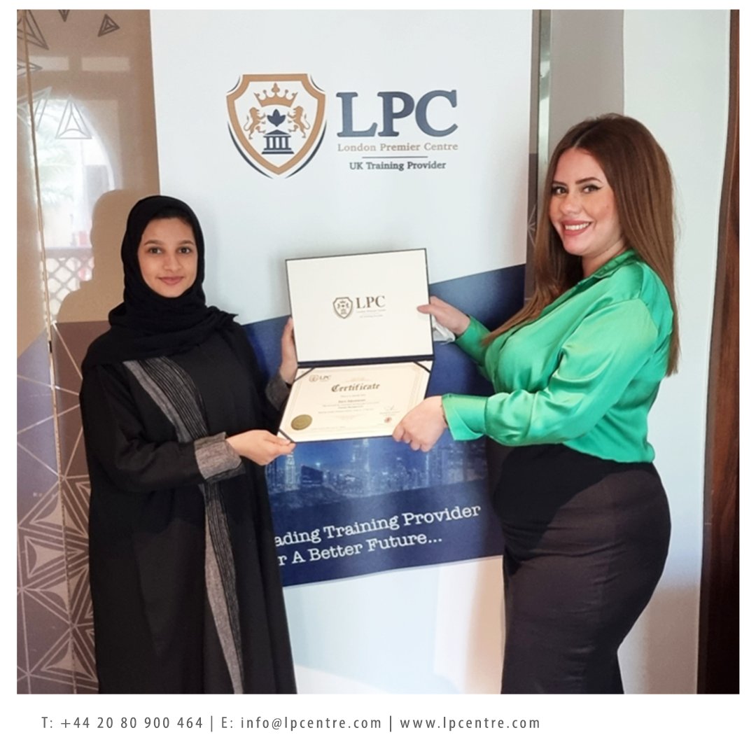 LondonLpc's tweet image. Congratulations on completing the Change Management training course in #Dubai by #LPC_Training and earning your certification! Best wishes for your future success. #ChangeManagement #LPCtraining #Dubai #ProfessionalDevelopment #LeadershipSkills