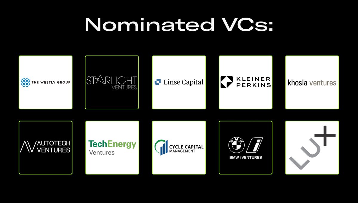 Celebrate the nominated VCs!⚡️

Vote here -&gt; climate50.com