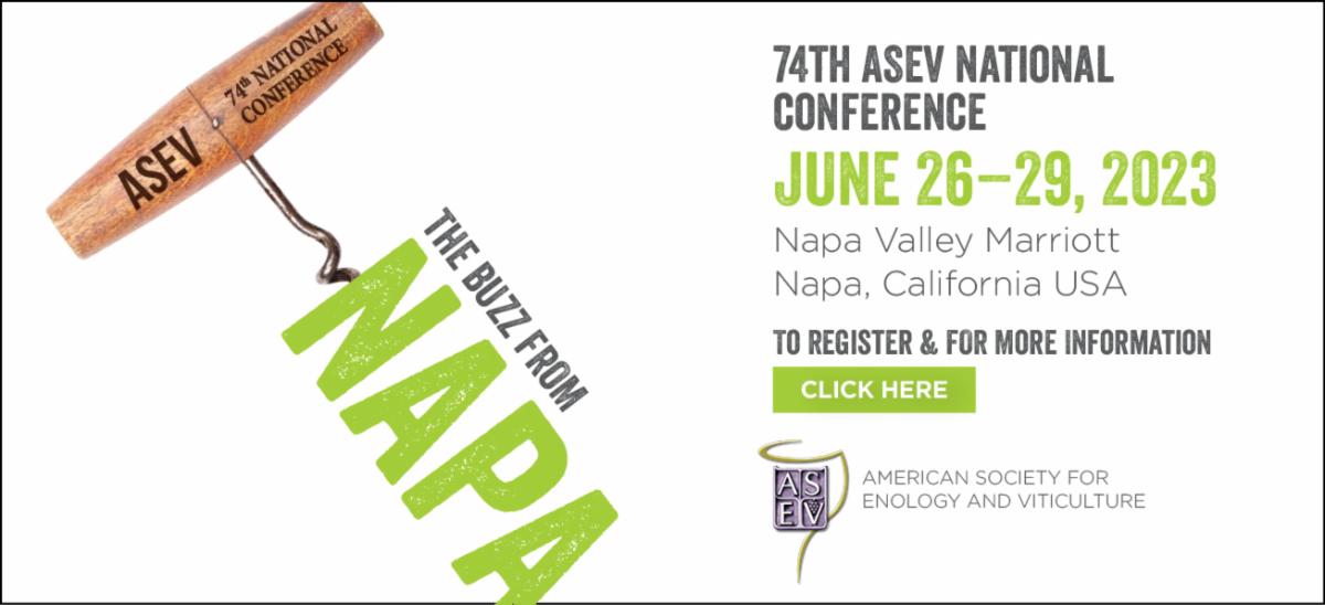 ASEVtweets's tweet image. Little bites of what&apos;s to come at the ASEV National Conference in Napa. Looking forward to seeing you in June. #asev #winemaking #grapegrowing #winescience conta.cc/3Vn7bUn