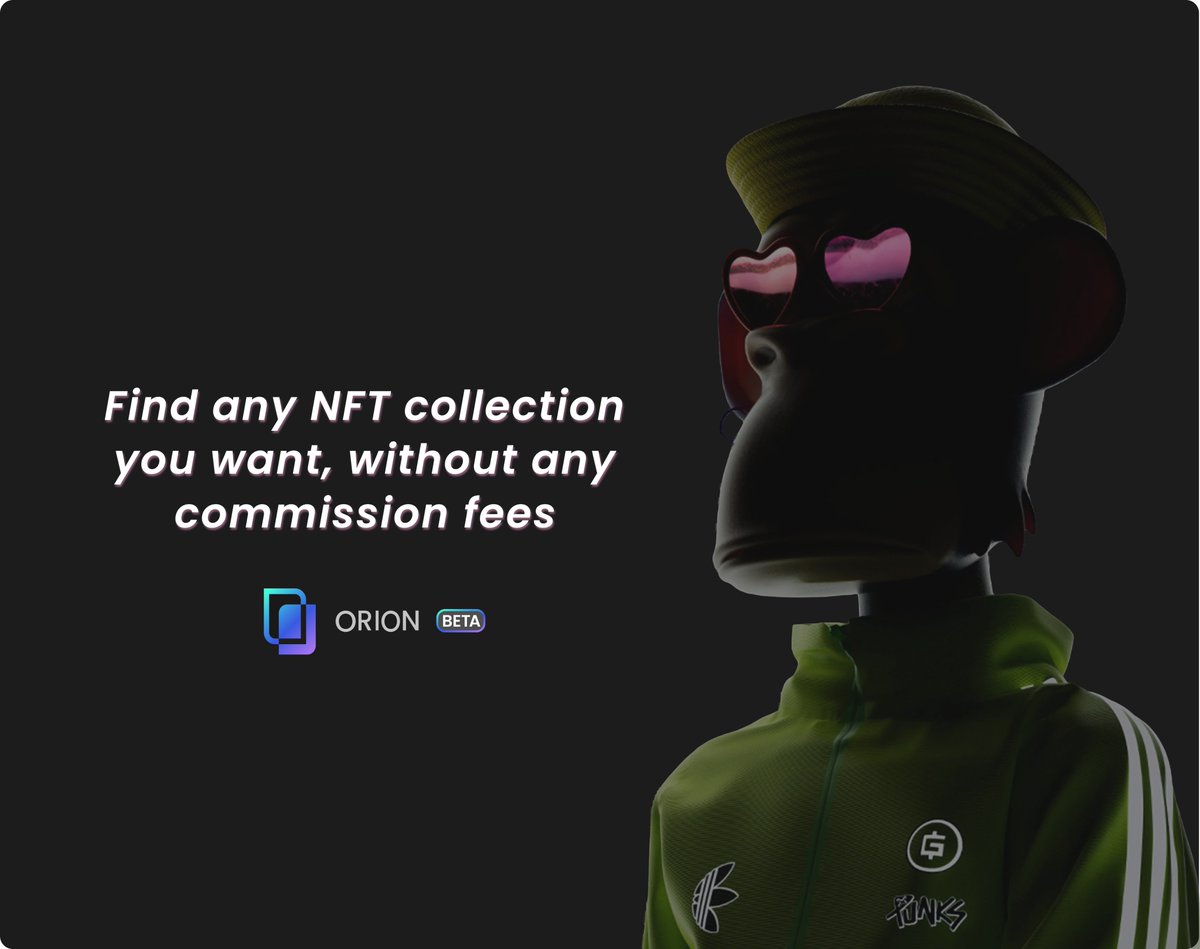 Avalonchain (@avalonchain) on Twitter photo Discover and test the beta version of Orion, the NFT marketplace of the <a href="/AvalonChain/">Avalonchain</a> ecosystem.
Find all your NFT collections with 0% fees ! #NFTs #blockchain #opensea #rarible #MagicEden #Blur #Ethereum #PolygonNFT
Website: orion-nft.com 👾 Discover and test the beta version of Orion, the NFT marketplace of the <a href="/AvalonChain/">Avalonchain</a> ecosystem.
Find all your NFT collections with 0% fees ! #NFTs #blockchain #opensea #rarible #MagicEden #Blur #Ethereum #PolygonNFT
Website: orion-nft.com 👾