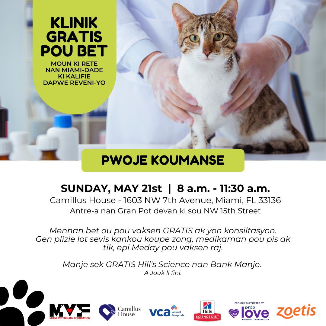 MiamiVetFoundation tweet media