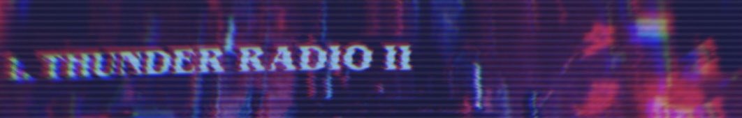 1 out of 6
⚡️
The opener… Thunder Radio II
📻
#synthfam #synthwave #vaporwave #outrun #darkwave #darksynth #darksynthwave #cyberpunk #phonk