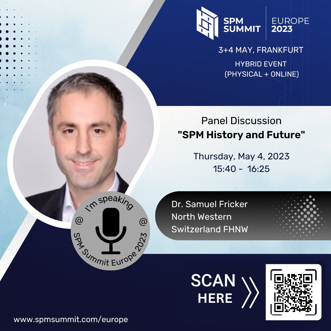 Looking forward to joining the discussion about the history and future of software product management at the #spmsummit  in Frankfurt <a href="/ispma_org/">ISPMA</a>