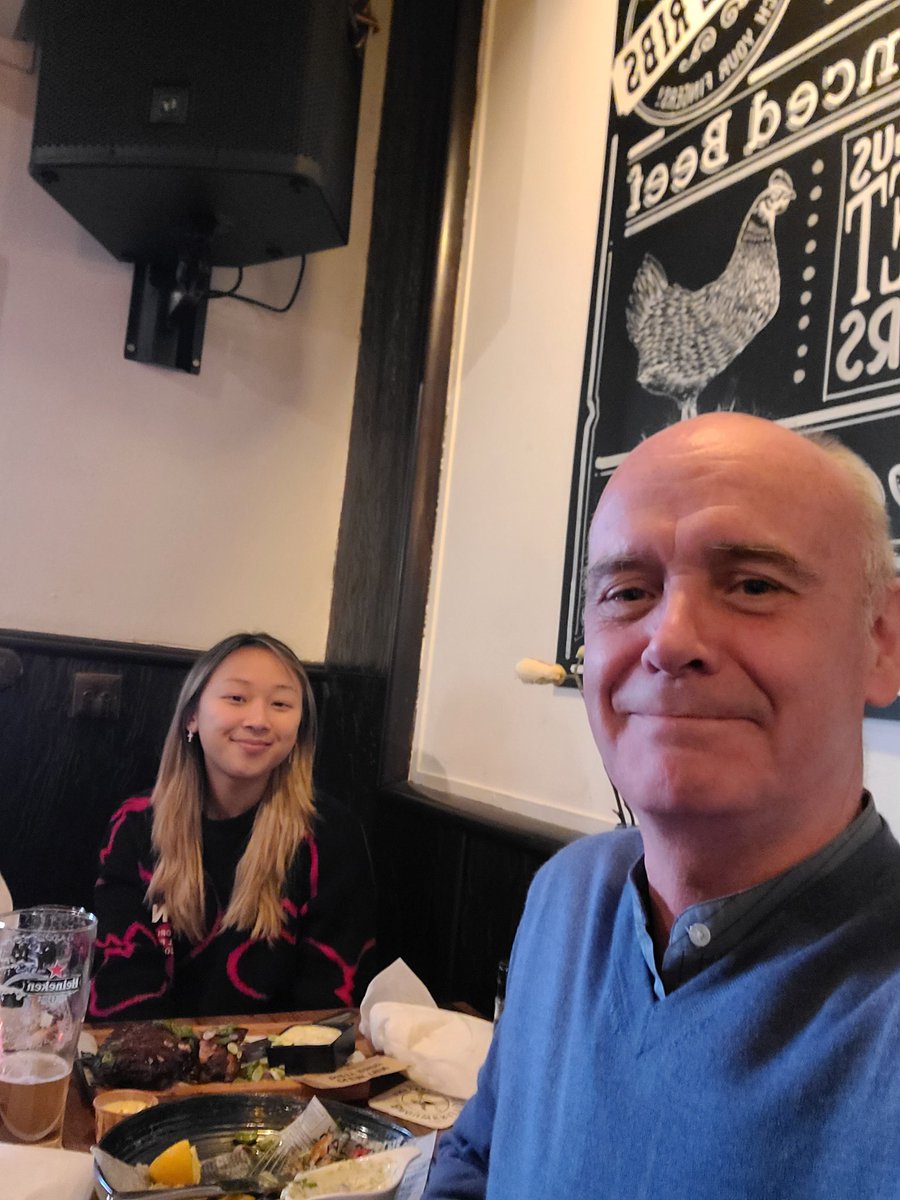 Dinner with the other blond