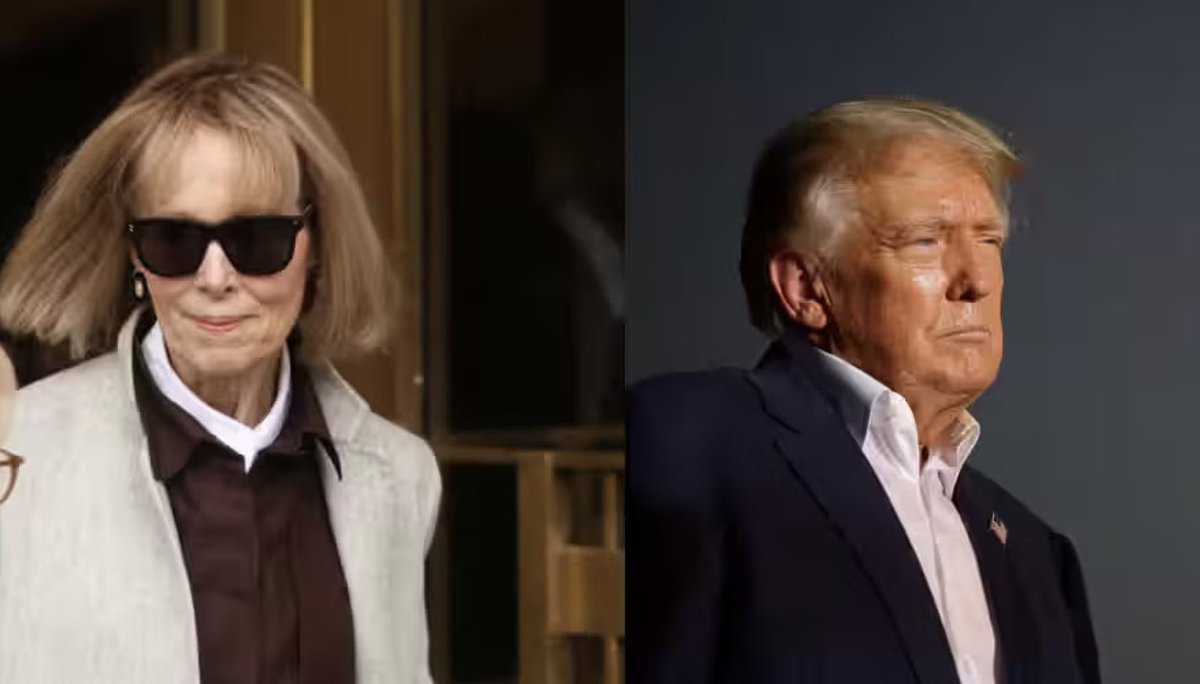 🚨BREAKING: Donald Trump’s rape trial moved into a pivotal phase on Tuesday, as jurors heard from a former businesswoman who reinforced E. Jean Carroll’s rape story — by testifying that Trump shoved his hand up her skirt during a cross-country flight.

“Trump decided to kiss me
