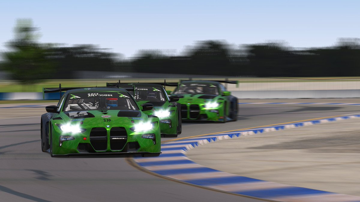 From this day onwards, I'll no longer be a driver for RaceAnywhere Simsport. In short, the team and I had different plans for the future.