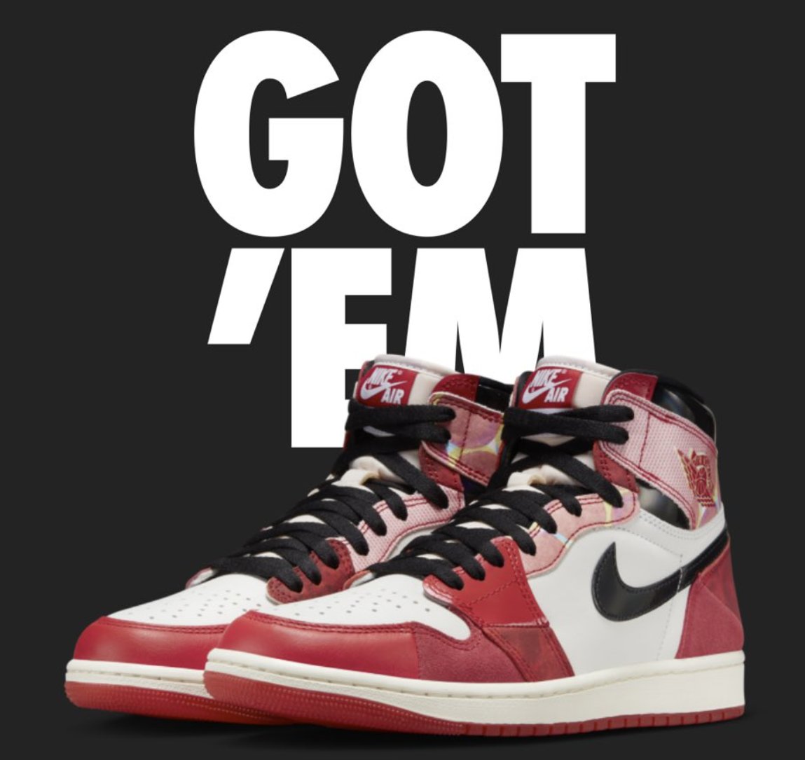 Drop a like if you copped 🕷️❤️