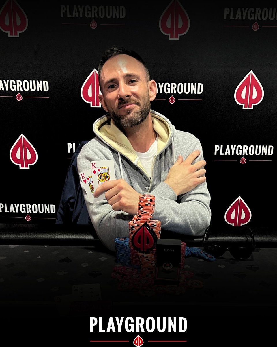 PlaygroundPoker's tweet photo. 🏆Congratulations to Marc for winning the #PG500 and taking home $35,370 plus the championship ring.
👉💥Don't miss the upcoming #MayMillions poker festival with $2M in guaranteed prize pools and 11 ring events from May 17-29.
➡️ https://t.co/Js6lLTdjHW https://t.co/tC8pYltMxD