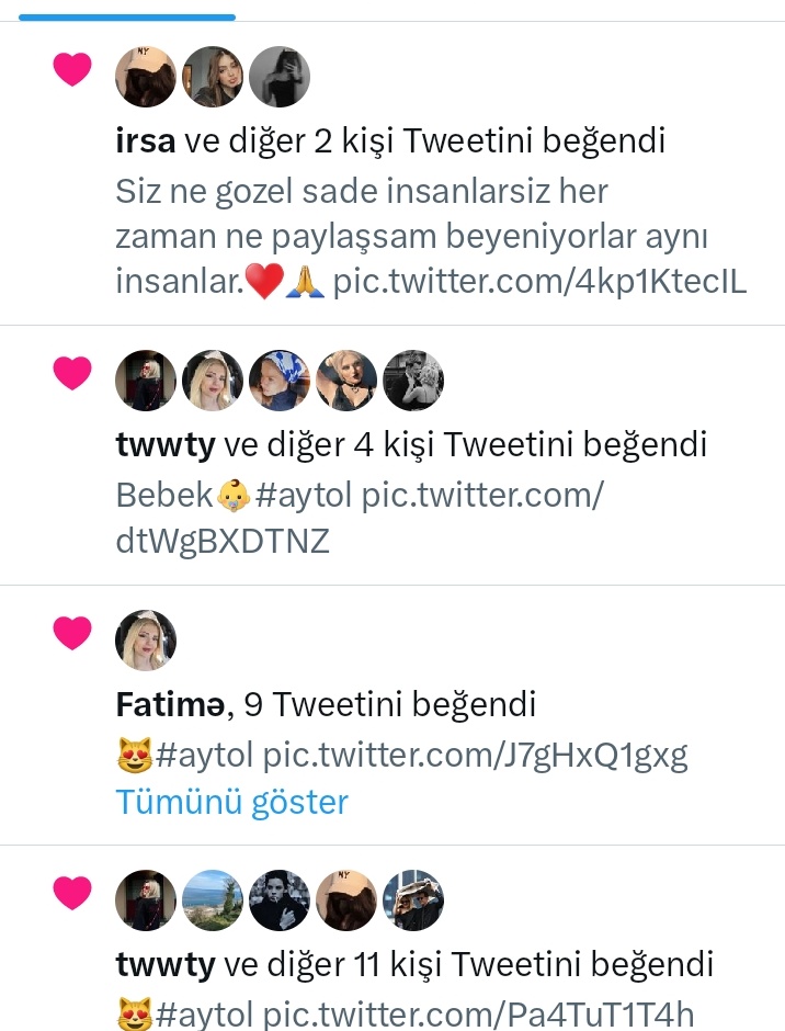 Siz kimi gozel insanlar ureyi temiz ♥️🙏Tessekkur ederim