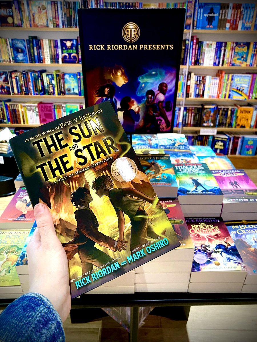 Percy Jackson fans rejoice! Nico and Will have a book of their own! Pick your copy up today!!!
#youngreaders #percyjackson #bookstagram
