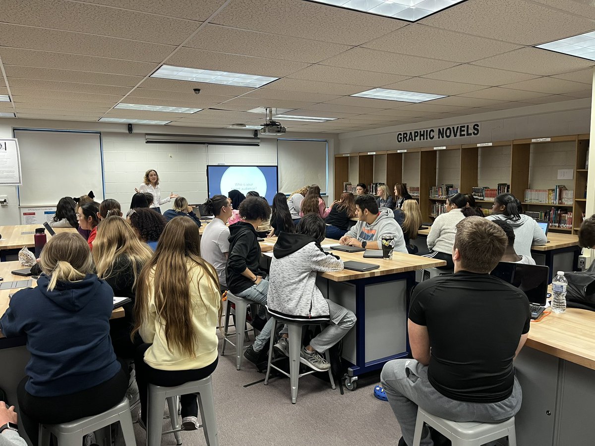 MrQuillen's tweet image. Huge shoutout to @ashontheradio and @975WAMZ for stopping by @FairdaleHigh today to talk to my students about scripting their PSAs. Hearing from an expert is such a game changer for students. The power of words should never be underestimated. #jcpsdigin #kyiln #fairdale4life