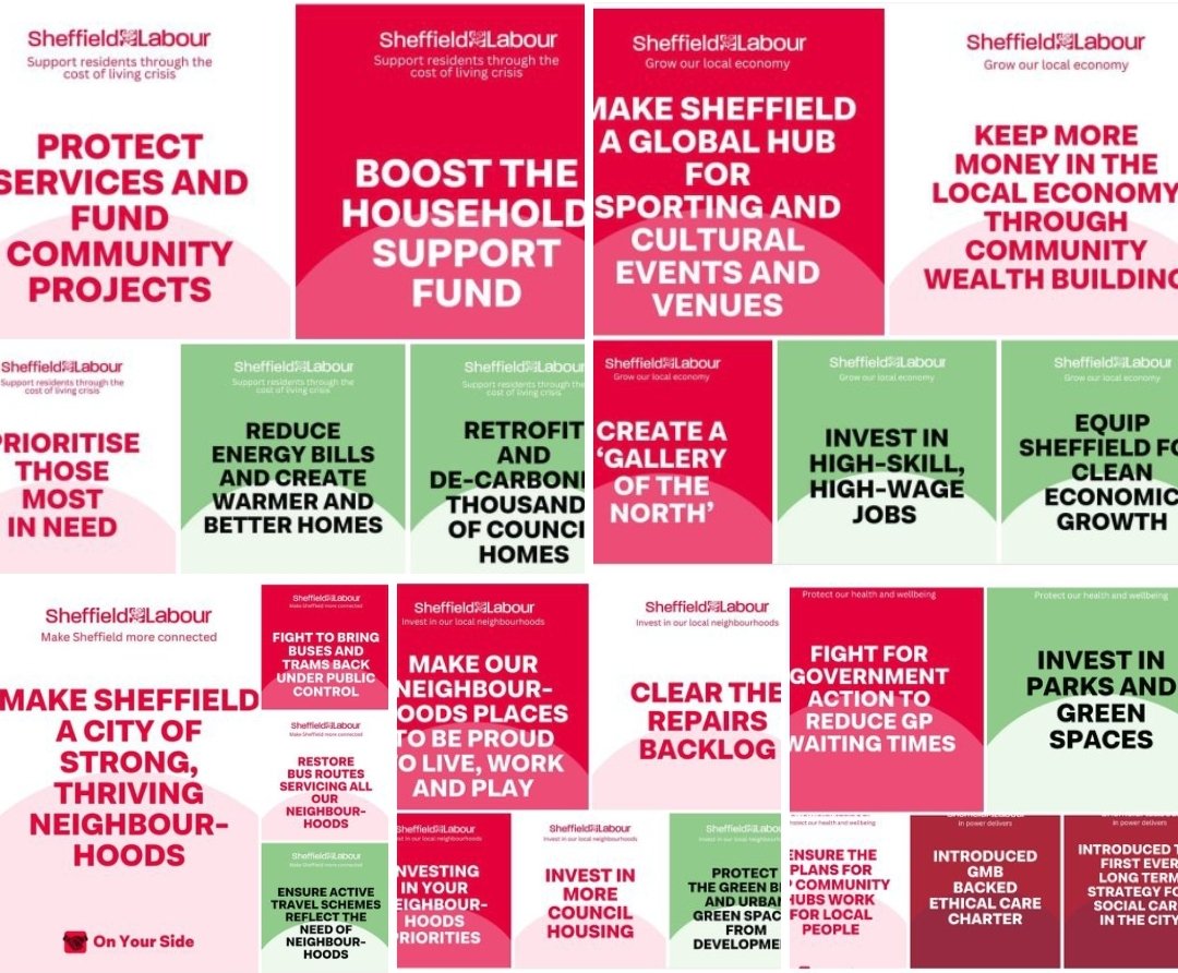 Sheffield Labour - Our plan for Sheffield We've launched our manifesto for LE23. Our plan for Sheffield, a plan and a vision for a better, brighter future for Sheffield Sheffield Labour - On Your Side #SheffieldLabour #slmanifesto Find out more sheffieldlabour.org/manifesto/