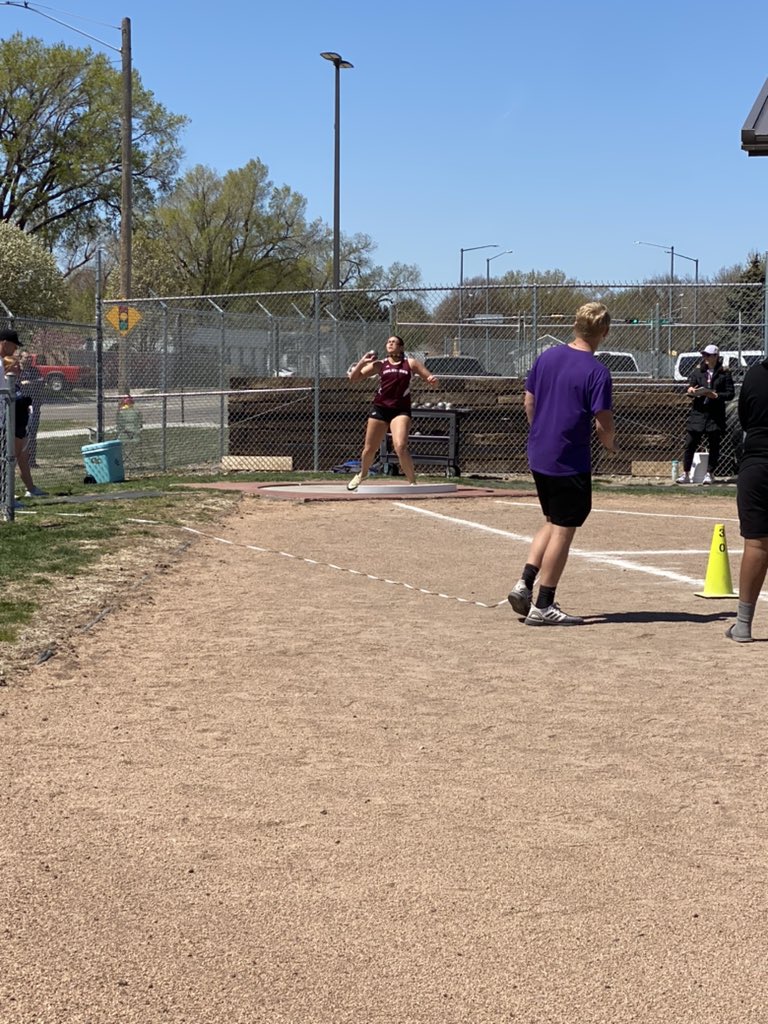 CHS_DiscovTF's tweet photo. Congrats Taytum on 5th place in shot put at HAC conference track meet! #godiscoverers https://t.co/PmdyyAGF8W