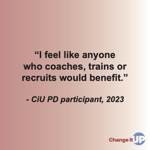 Change it Up Professional Development tweet media