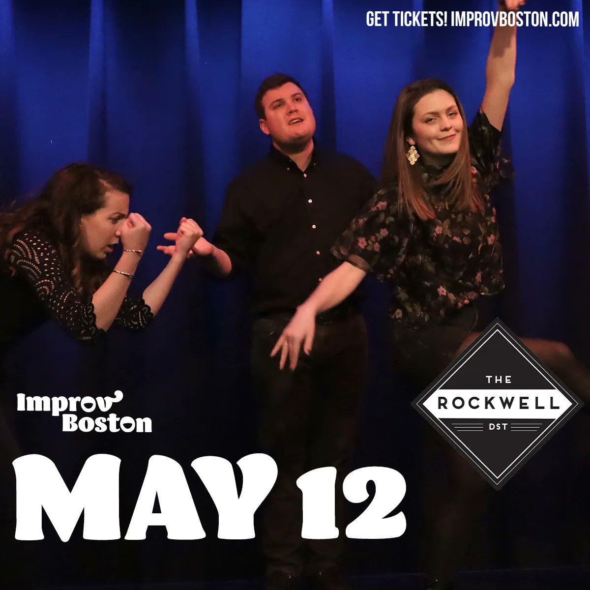 yes yes yes, yes yes!... We are back again for another hilarious night at our FAV #somerville theater @rockwellthtr - Friday 5/12  - 9:30 PM - Get your tix today!

buff.ly/3LN1knU