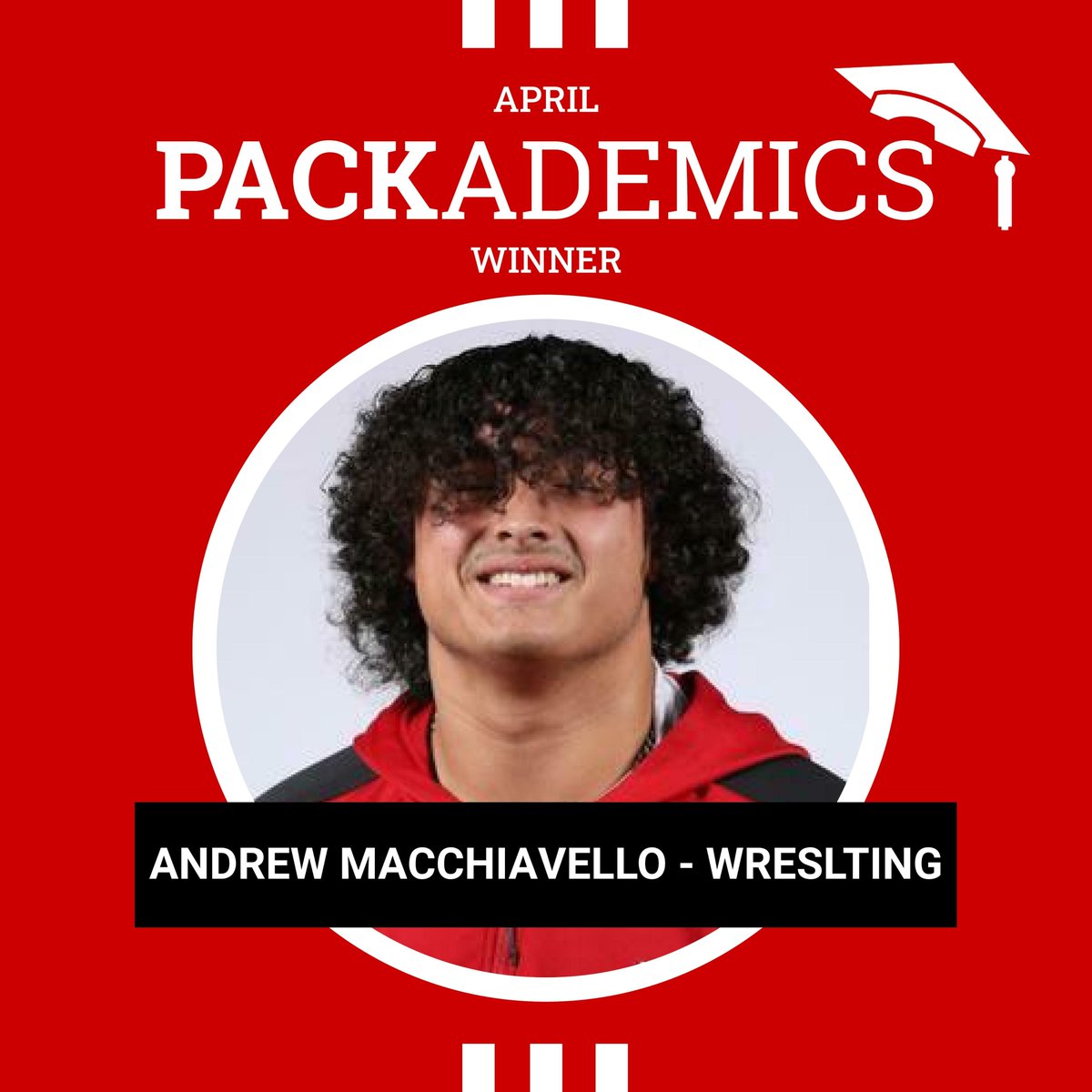 NC State ASPSA (@ncstateaspsa) on Twitter photo Congratulations to our April PACKademic winners! Each of them have such a great story of perseverance during their time at NC State! 🐺📚👏👏👏
<a href="/packswimdive/">NC State Swimming & Diving</a> <a href="/PackMensBball/">NC State Men's Basketball</a> <a href="/PackWrestle/">NC State Wrestling 🤼♂️</a> <a href="/PackAthletics/">NC State Athletics</a> <a href="/NCStateDASA/">NC State Academic and Student Affairs</a> <a href="/NCState/">NC State University</a>
#excellence #highereducation #wolfpack #ncsu Congratulations to our April PACKademic winners! Each of them have such a great story of perseverance during their time at NC State! 🐺📚👏👏👏
<a href="/packswimdive/">NC State Swimming & Diving</a> <a href="/PackMensBball/">NC State Men's Basketball</a> <a href="/PackWrestle/">NC State Wrestling 🤼♂️</a> <a href="/PackAthletics/">NC State Athletics</a> <a href="/NCStateDASA/">NC State Academic and Student Affairs</a> <a href="/NCState/">NC State University</a>
#excellence #highereducation #wolfpack #ncsu