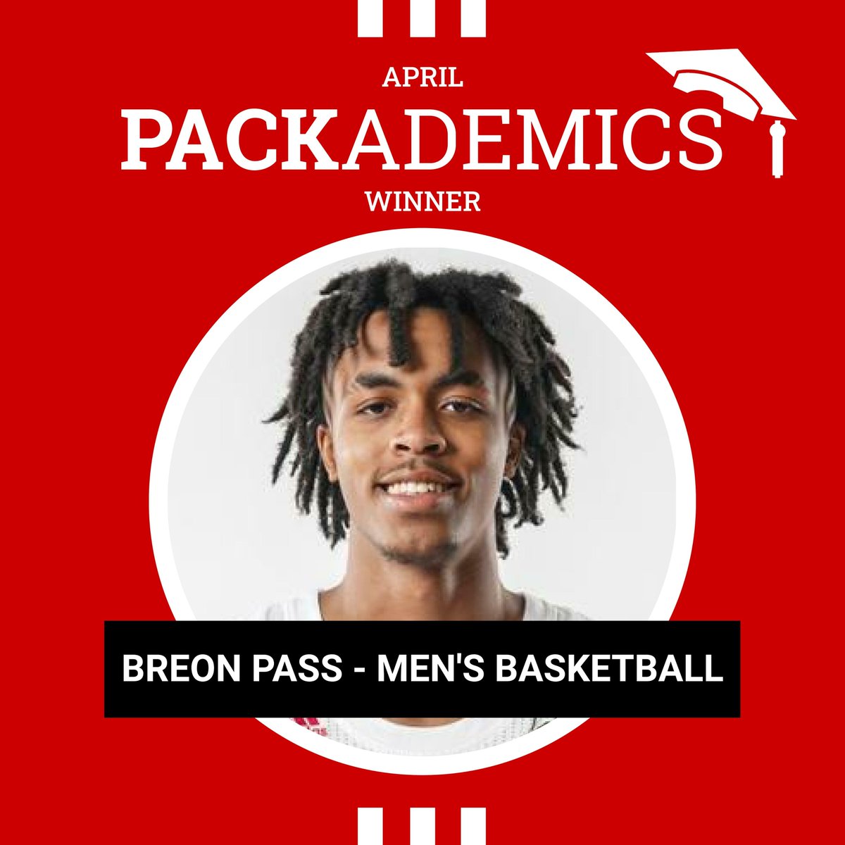 NCStateASPSA's tweet photo. Congratulations to our April PACKademic winners! Each of them have such a great story of perseverance during their time at NC State! 🐺📚👏👏👏
@packswimdive @PackMensBball @PackWrestle @PackAthletics @NCStateDASA @NCState
#excellence #highereducation #wolfpack #ncsu https://t.co/O1MsMgRXxf
