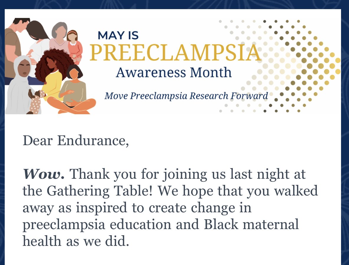 We can’t change the past, but surely, the future is ours. 
Let’s move Preeclampsia research forward.
#preeclampsiaawarenessmonth 
#preeclampsia 
preeclampsia.org/Take10