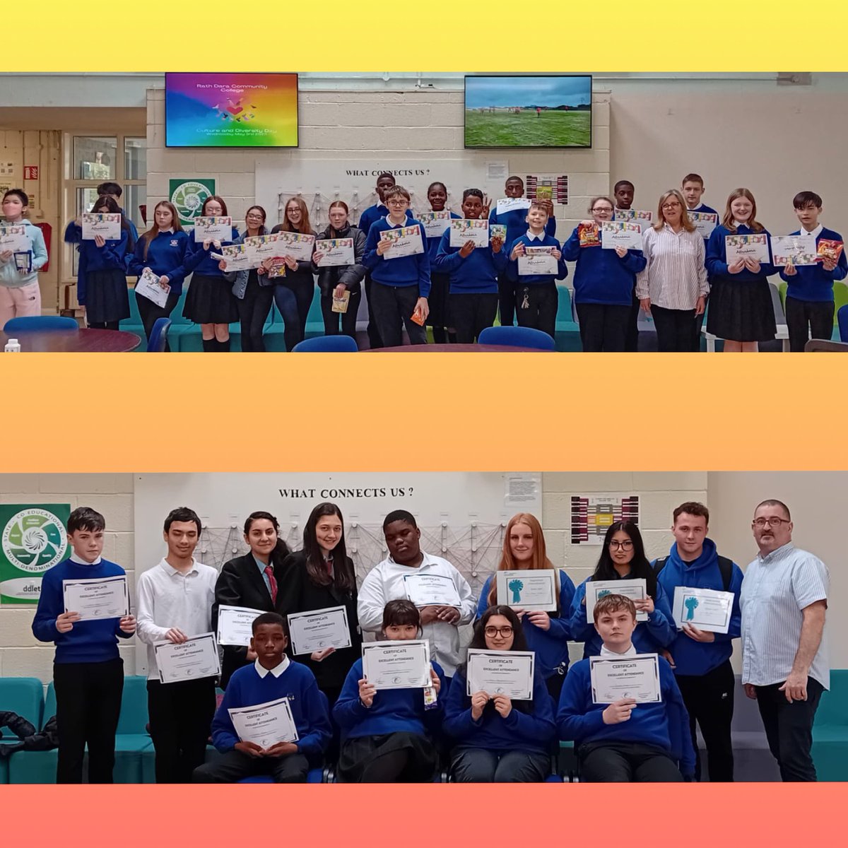 March Perfect, Excellent and Improved Attendance Award winners! 👏✨

#teamddletb #rathdaracc #SchoolCompletionProgramme #DEIS #DEIStargets #JCSP #attendance #retention