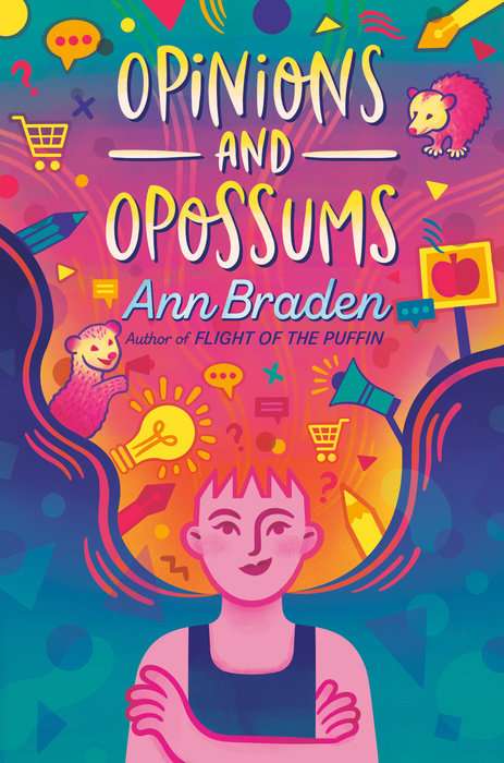 Happy, happy book birthday to @annbradenbooks and OPINIONS & OPOSSUMS!!