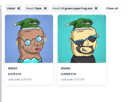 pabloslol's tweet photo. lil green pepe frog ass 

$pepe is #pabloslol 

only two listed because pablos are diamond handed

grab a pablo for the culture before we drop everything we have been working on. It's elite, you can trust that . . .

opensea collection: https://t.co/0PWPHDeGAA https://t.co/5Zm2LWBxni
