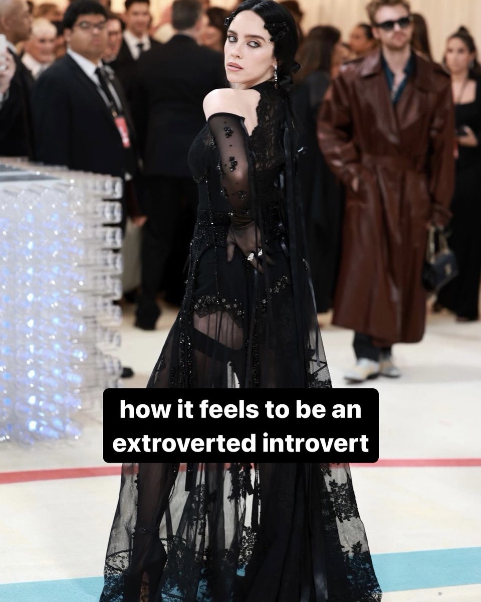 Self awareness is power. 👊🏼 Which one are you? ❤️

#metgala #metgala2023 #introvert #introvertproblems #introvertlife #introvertmemes #extrovert #introvertedextrovert #extrovertedintrovert #rihanna