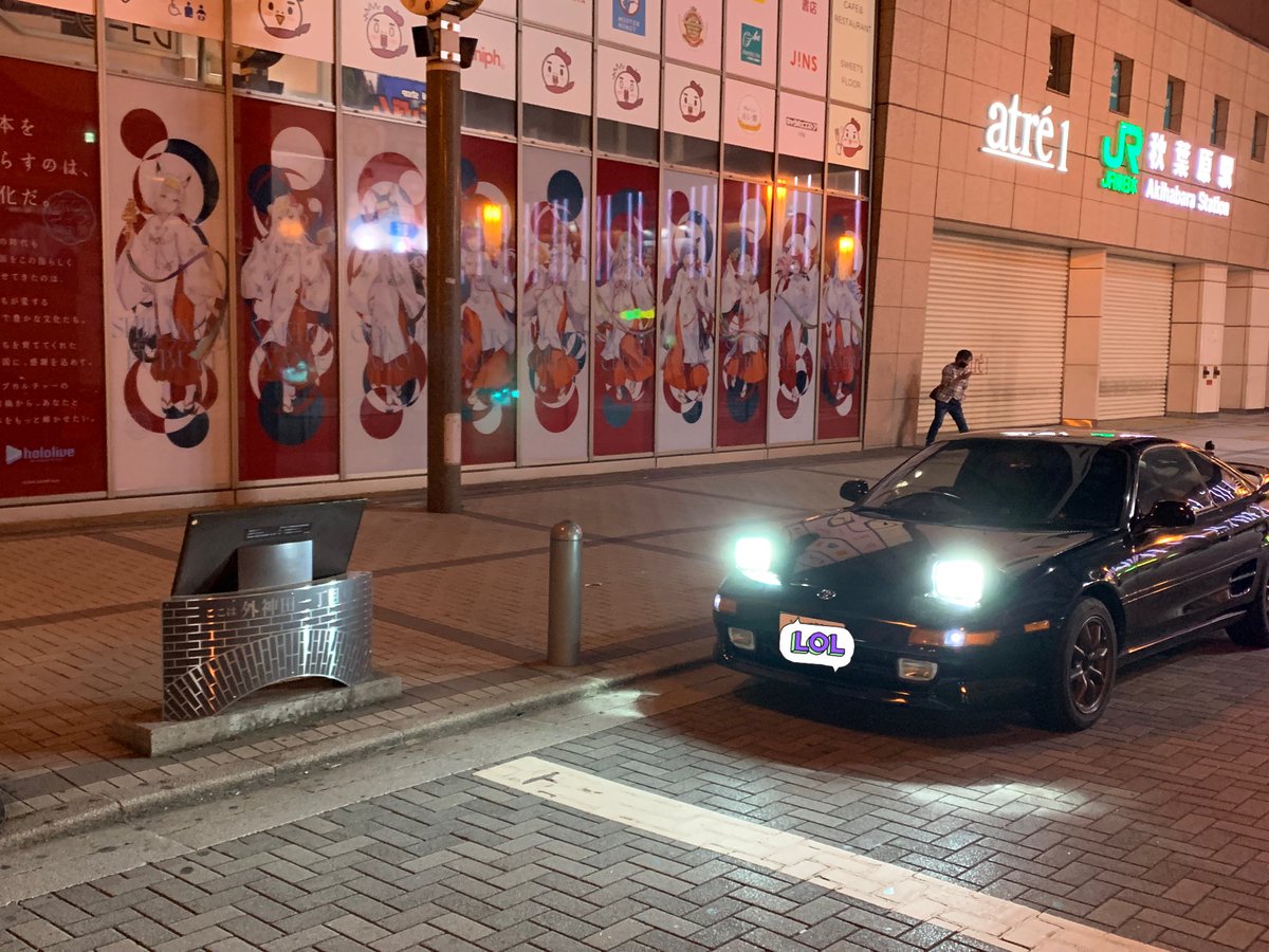 H12Alice's tweet photo. アキバ～！！
初めて東京走ったわ
怖ぇ...

満足したから帰る！！ https://t.co/fm96Hwprm9