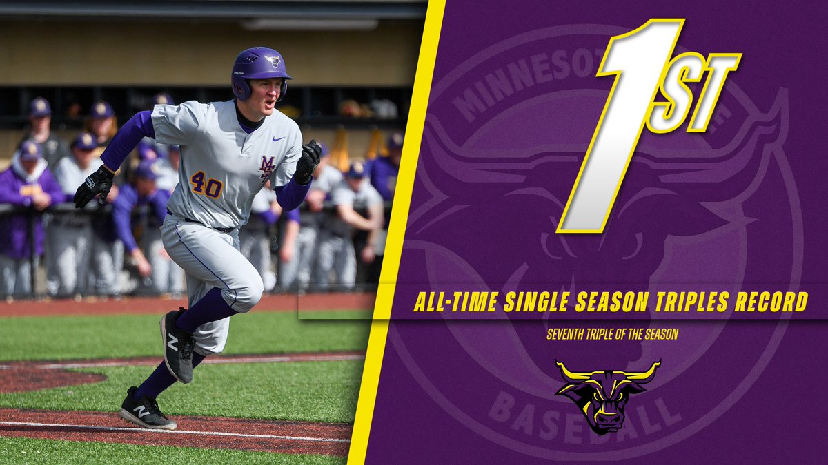 T2 | An historic inning for the Mavericks as @HacksonJauge recorded his seventh triple of the season obtaining the Mavericks' single-season triples record!
#HornsUp #MavFam
MSU 3 | WSC 1