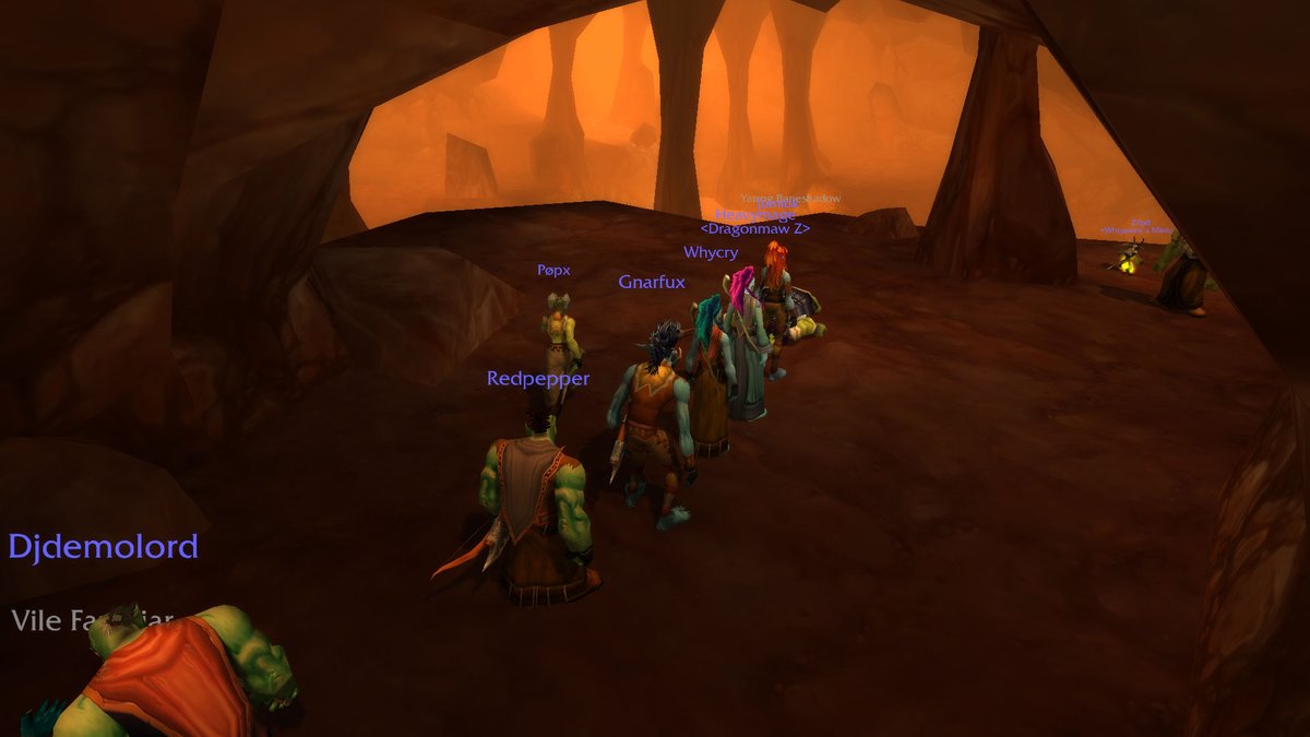 JabbyMcGee's tweet photo. World of Warcraft Classic Hardcore is just a line waiting simulator.  Still fun tho. 10/10 https://t.co/uO3G5Y9pmQ https://t.co/1BEwX7hCl6