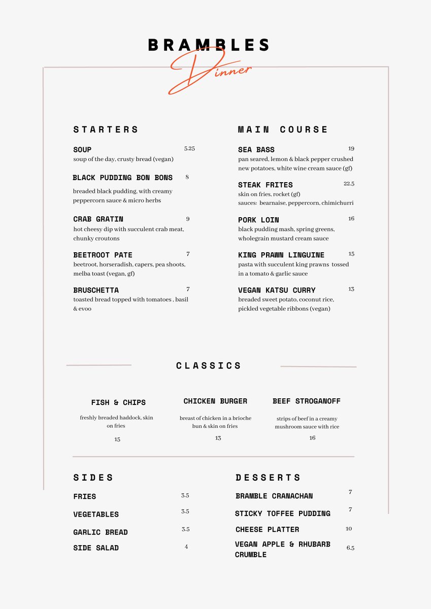 Bramblesargyll's tweet image. 🥳The May Dinner Menu Launches Tomorrow🥳

We are so excited about our chefs' new creations, including new Vegan and Gluten Free options for each course. 

We're serving dinner from 17:30

 🤫And don't forget this Wednesday is our first Locals' Night!🤫
#Argyll #VisitScotland