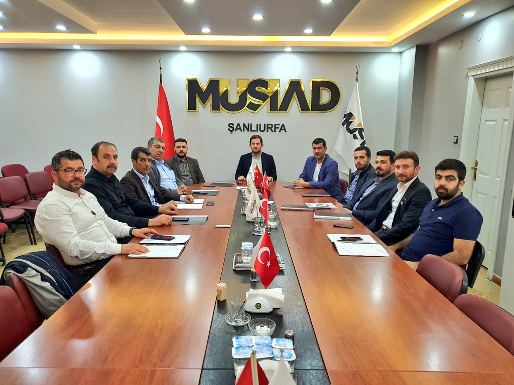 MÜSİAD Şanlıurfa Başkanımız <a href="/SalihDemirkol_/">Salih Demirkol</a> 'un başkanlığında,  Haftalık Yönetim Kurulu Toplantısı gerçekleştirildi.
<a href="/MUSIAD/">MÜSİAD</a> 
@MahmutAsmaliL