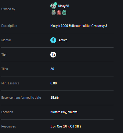 Kissy85_'s tweet photo. ‼️‼️ GIVEAWAY TIME ‼️‼️
I DID IT 🥳 just hit 1000 Twitter follower. I want to thank you all by giving away 275 resource Tiles in 4 different locations to 1 lucky follower! Giveaway ends on Sat 9pm GMT+2
Hit the like button, comment and retweet to be in to win
#earth2 #metaverse https://t.co/sQjvWSE4VQ