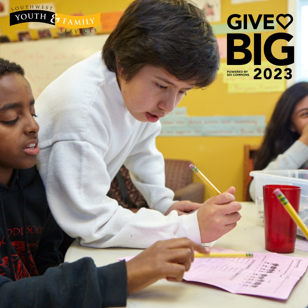 When you #GiveBig, you help fund our outstanding New Futures programs that allow educators to work incredibly close with our students and their families so that we can best support their educational journey! 
Help us reach our goal of $5000 today by following the link in our bio!