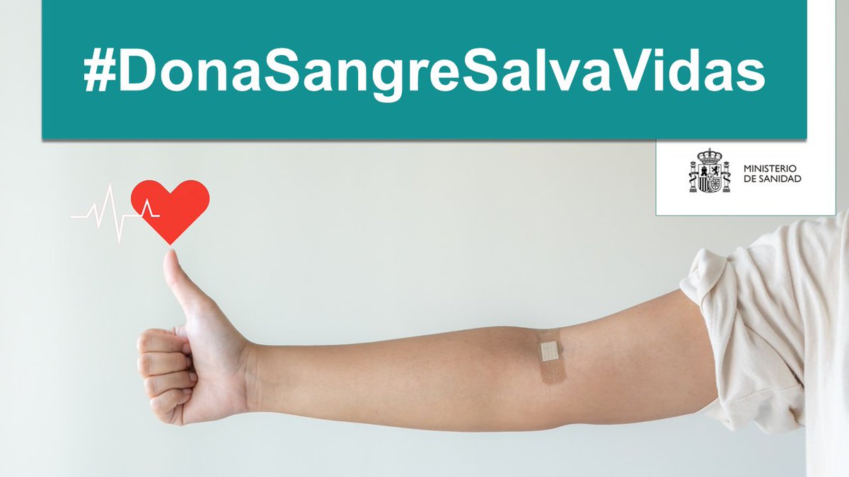 ❣️El número de donaciones efectuadas en 2021 fue 1.720.402.

🩸Se realizaron 1.886.500 transfusiones 
🩸Se atendió a más de 493.000  pacientes

Colabora y súmate al movimiento #DonaSangreSalvaVidas

🗺️ Dónde donar: sanidad.gob.es/profesionales/…