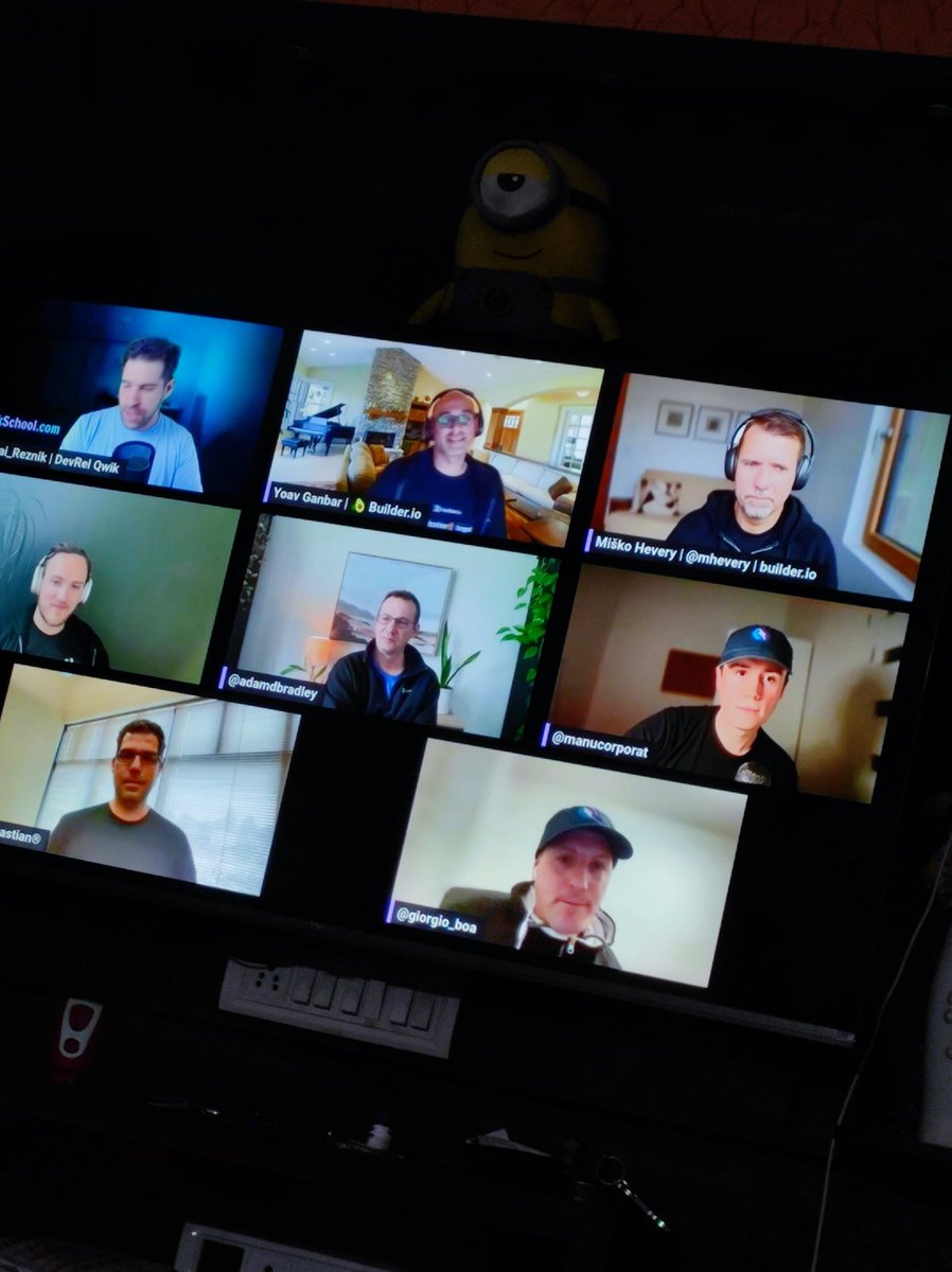 Had fun watching <a href="/QwikDev/">Qwik</a> v1.0 announcement.

Superb explanation by <a href="/manucorporat/">Manu (Qwik)</a> about resumabililty  and great backstory by <a href="/mhevery/">Miško Hevery (AngularJS/Angular/Qwik)</a> about the inception of Qwik!