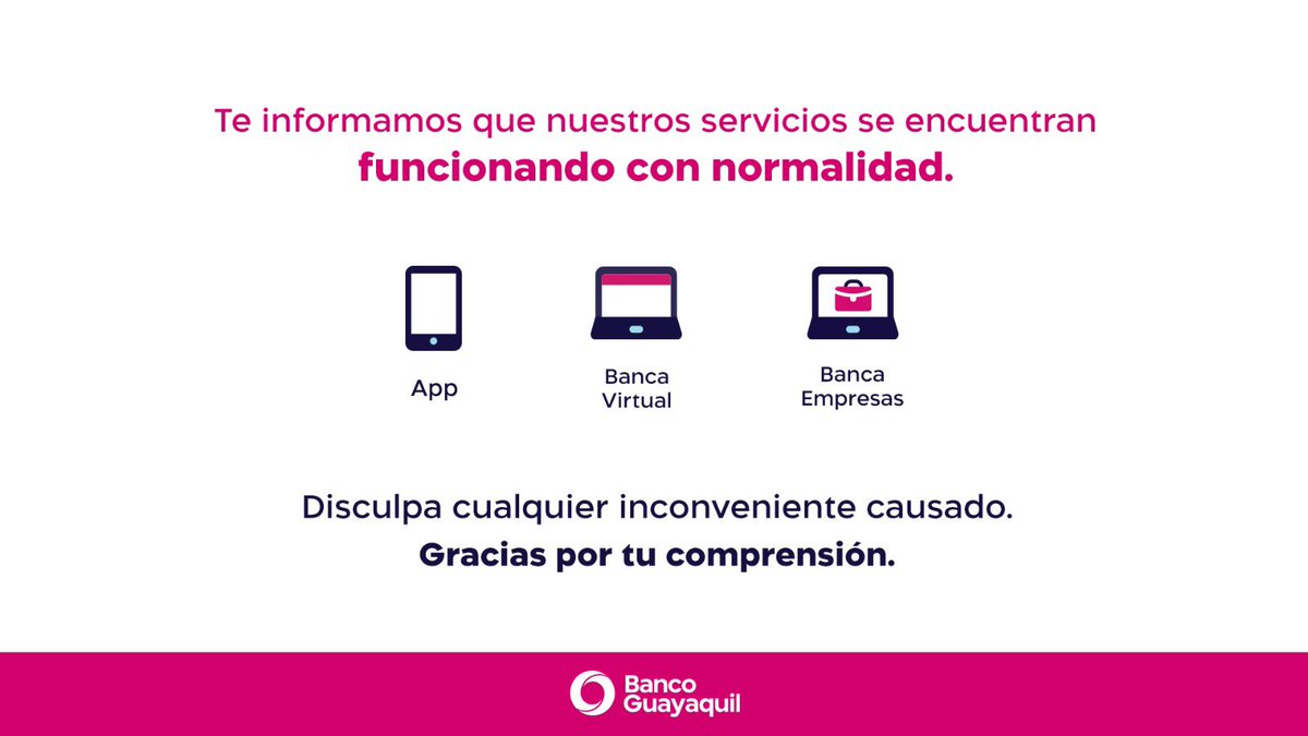 Banco Guayaquil tweet media