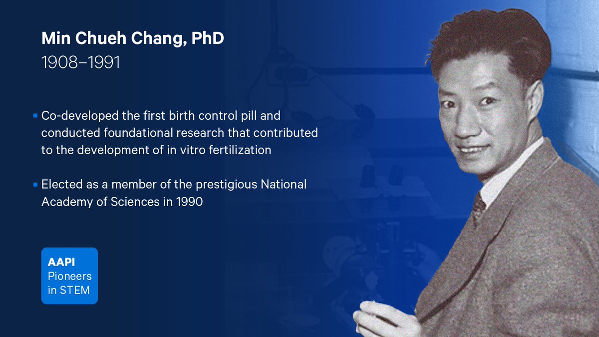 In 2020, fewer than 3% of scientists featured in textbooks were Asian, Native Hawaiian, or Pacific Islander. In honor of #AAPIHeritageMonth, we want to recognize three scientists that may have been missing from your history books in the 🧵 below…