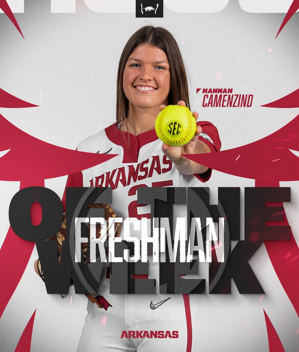 For the THIRD time, Hannah Camenzind is your SEC Freshman of the Week!