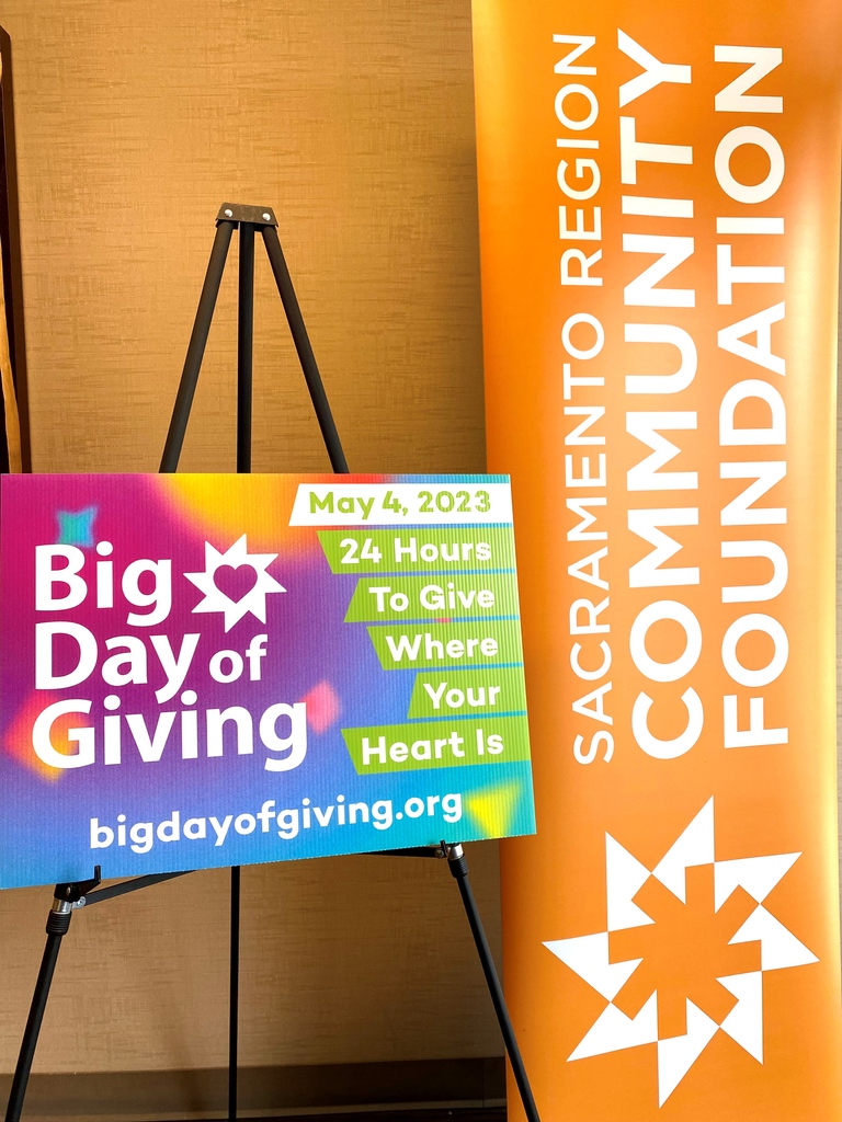 PAUSE! ⏸️ Have we mentioned that Big Day of Giving is organized and presented by <a href="/sacregcf/">Sacramento Region Community Foundation</a>? Give us a follow <a href="/sacregcf/">Sacramento Region Community Foundation</a> on all social media platforms to keep updated on our programs, services, and events all year long. #BDOG2023