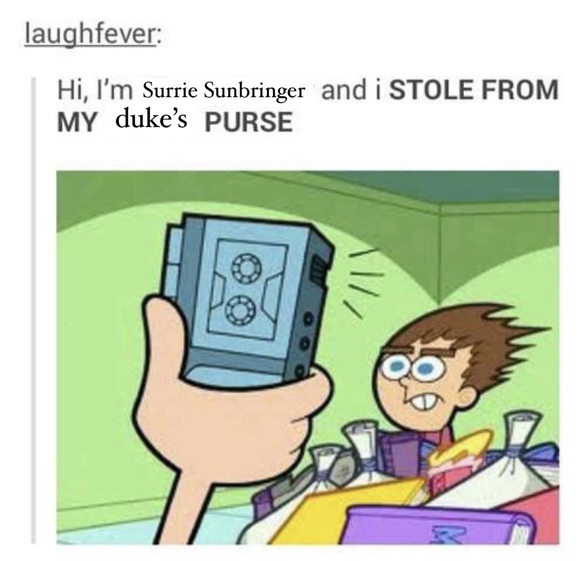 Crit Out Of Luck tweet media