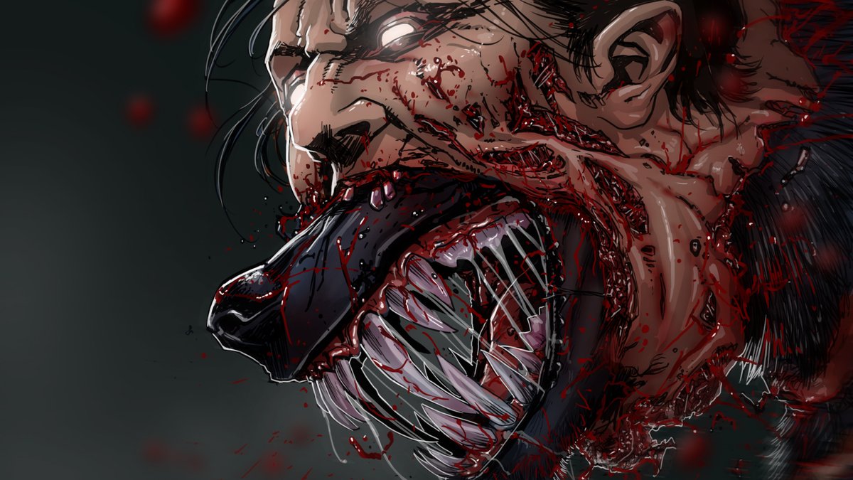 Any werewolf who tells you this isn't as bad as it looks is either lying or reeeeeaaaalllly tough. (Art by SickJoe) #TransformationTuesday #WerewolfArt #Werewolf