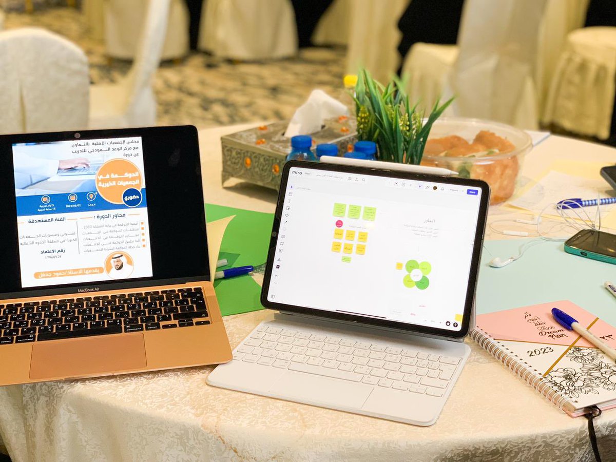 نظم مجلس الجمعيات الأهلية بمنطقة #الحدود_الشمالية اليوم ، دورة الحوكمة في الجمعيات الخيرية وتشرفت بتقديمها  ، بدعم من #بنك_الحزيرة وتنفيذ #مركز_الوعد_النموذجي للتدريب وذلك بالمعهد الأهلي بـ #عرعر.