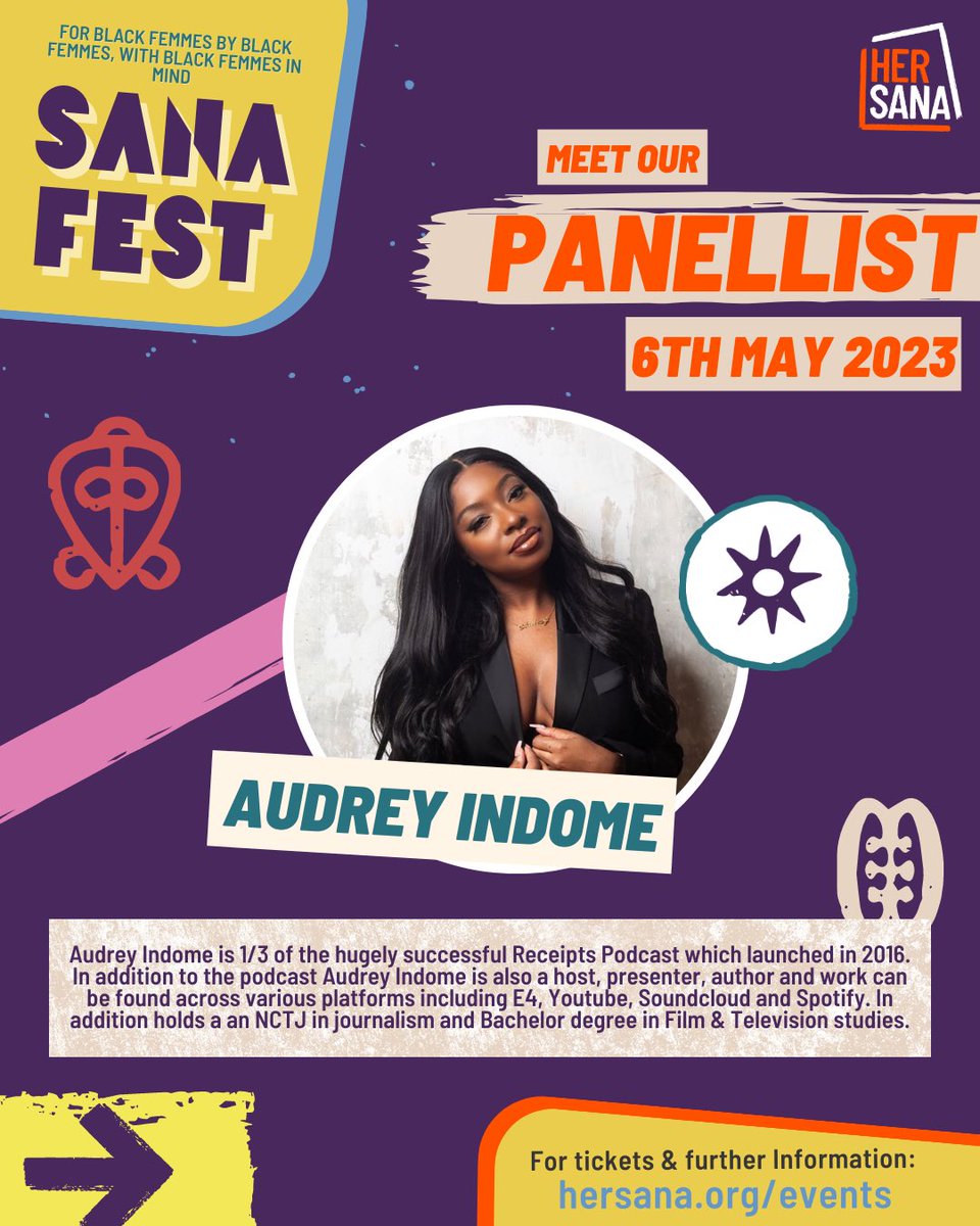 🚨INCOMING…🚨

We have another amazing panellist joining us this Saturday!! <a href="/audreythefinest/">Audrey</a> will be alongside us speaking about survival in our everyday trauma as well as what joy and healing looks like for Black femmes.