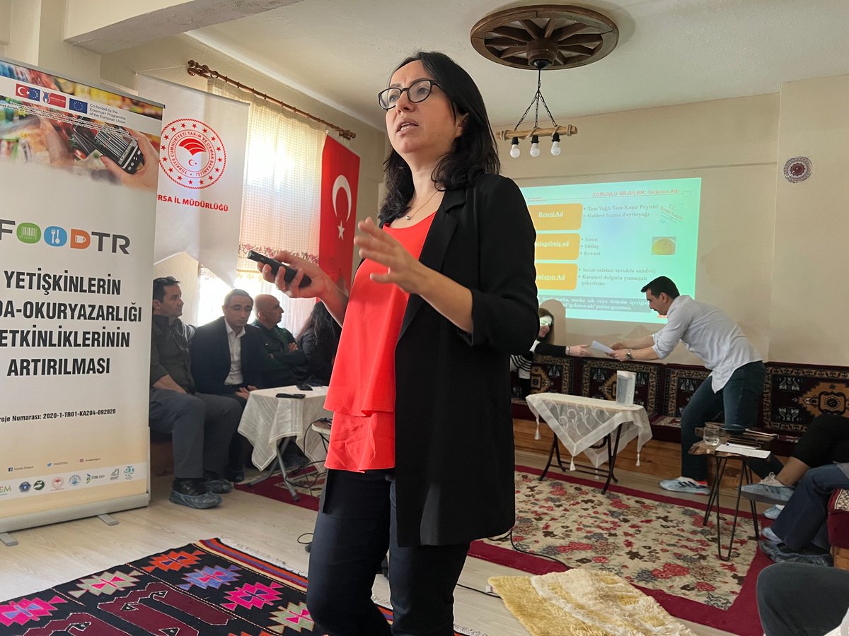 FOODTR projesi kapsamında S.S. Kocayayla Kadınları Tarımsal Kalkınma Kooperatifi Keles’te 2 Mayıs 2023 tarihinde yaygınlaştırma aktivitesi düzenlendi. Sibel Tokat, Filiz Çavuş ve Dr. Banu Akgün tarafından bilgilendirici sunumlar gerçekleştirildi #foodtrproject <a href="/ulusalajans/">Türkiye Ulusal Ajansı 🇹🇷 Turkish NA</a>